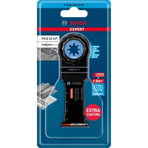 Bosch Expert PAIZ32AIT Tauchsägeblatt für Metall, 32x50mm, Zubehör für Multifunktionswerkzeuge.
