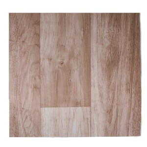 PVC Bodenbelag Act 00S Stabparkettoptik Weiß Meterware Breite: 400 cm