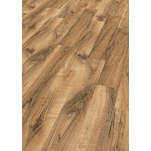 Egger Aqua Laminat EL1071 NatureSense Perganti Nussbaum Braun, Detailansicht des Laminatbodens.