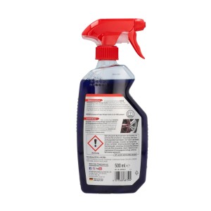 NIGRIN Felgenreiniger EvoTec 500ml für die Autopflege: Reinigt Stahl- und Alufelgen effektiv.