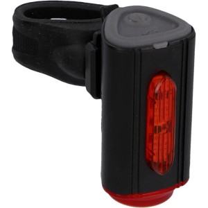 Fischer LED-Rücklicht des Twin Fahrrad-Beleuchtungs-Sets mit Schnellbefestigung.