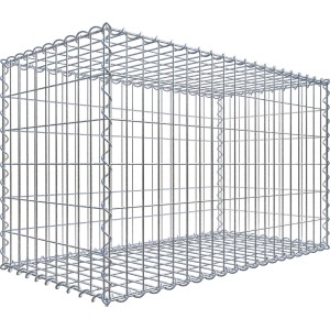 Gabiona Gabionenkorb 60 cm x 100 cm x 50 cm Maschenw 5 cm x 10 cm