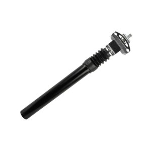 Fischer Patent Fahrrad-Sattelstütze aus Alu, gefedert, Ø 27,2 mm, schwarz-silber für mehr Fahrkomfort.