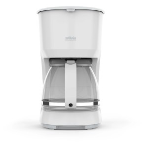 Weiße Silva Homeline Kaffeemaschine KA 2300 für bis zu 10 Tassen.