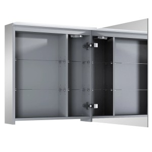 Roca Spiegelschrank Premium 1 Tür mit Steckdose und LED-Panel 60 cm