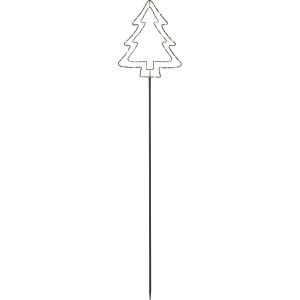 LED-Gartenstecker Tannenbaum 118,5 cm x 25 cm x 0,8 cm