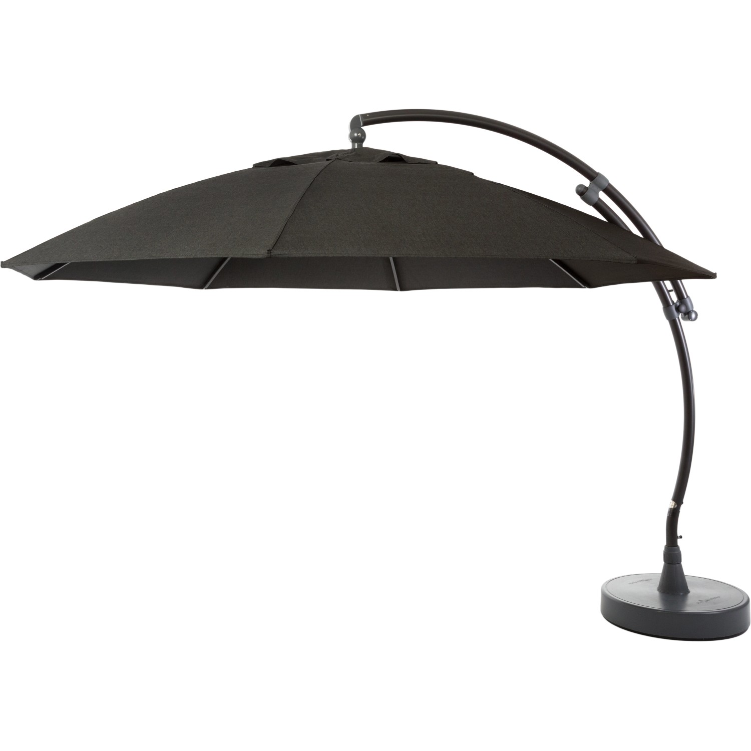 Sun Garden Ampelschirm Easy Sun Parasol Premium Ø 375 cm Anthrazit