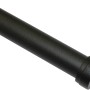 Gardinia Gardinenstange Industrial Home, Ø 25 mm, schwarz, 240 cm.