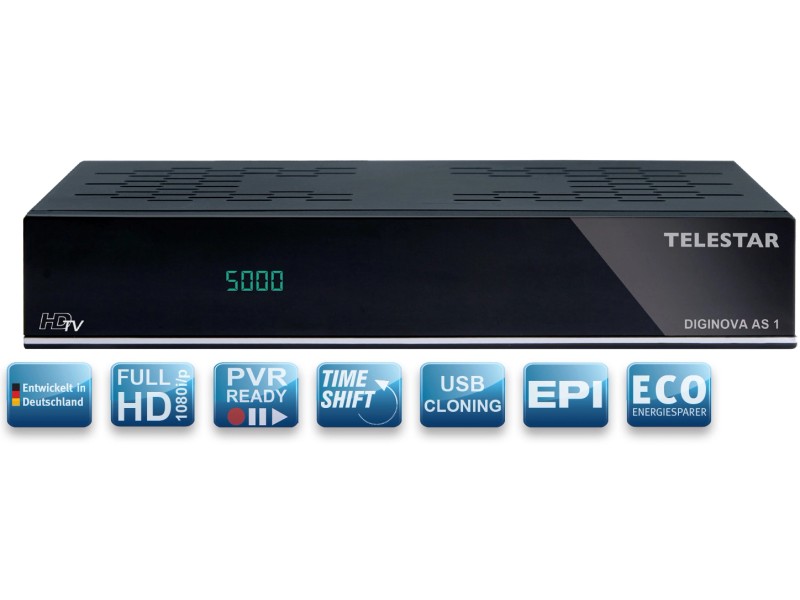 Telestar Diginova AS1 SATReceiver 612W kaufen bei OBI