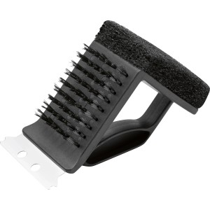 Jamestown-Grill Grillbürste 3-in-1 mit Schaber und Schwamm