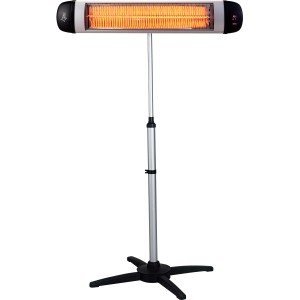 Suntec Carbon Heizstrahler Heat Ray 3000W mit Standfuß, Terrassenheizer.