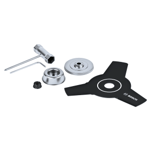 Bosch Professional Freischneider-Messer-Set 23 cm mit 3-Zahn-Messer, Werkzeug und Zubehör.