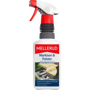 Mellerud Markisen-Imprägnierung 0,5 l für Langzeitschutz von Markisen und Polstern.