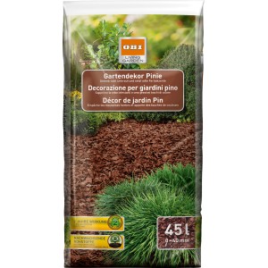 Palette OBI Gartendekor Pinie, 2.295 l (51 x 45 l), Dekormulch aus Pinienrinde.