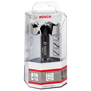 Bosch Forstnerbohrer, 45 mm, für präzise Holzlöcher. In transparenter Verpackung.