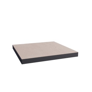 Denpanels Rahmen Kern Schwarz, 10,7x10,7 cm, Eiche FSC® für Paneele.