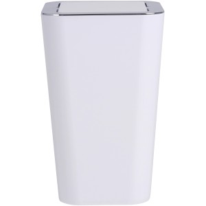 Wenko Kosmetikeimer Candy White, 6 l, mit Schwingdeckel und Chromdetails.