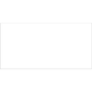 Weiße, glänzende Wandfliese Trend Steingut, 7,5x15 cm, für Innenräume.