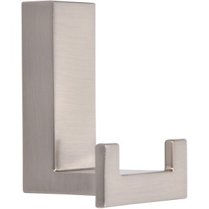 Siro Haken 2435 Metall Edelstahlfarbig Glänzend Lochabstand 24 mm