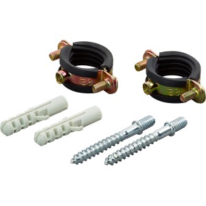 Schallschutzrohrschelle Ø 25 mm - Ø 30 mm 2 Stück