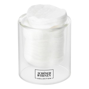 Schöner Wohnen Duftkerze Sandalwood im Glas, bernsteinfarben, Ø 9,5 cm.