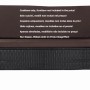 Braunes Gartenkissen-Set für 2-Sitzer Polyrattan-Sofa (130x50x50cm).