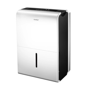 Comfee Luftentfeuchter 50L, weiß, mit LED Display und 6L Wassertank für Räume bis 100m².