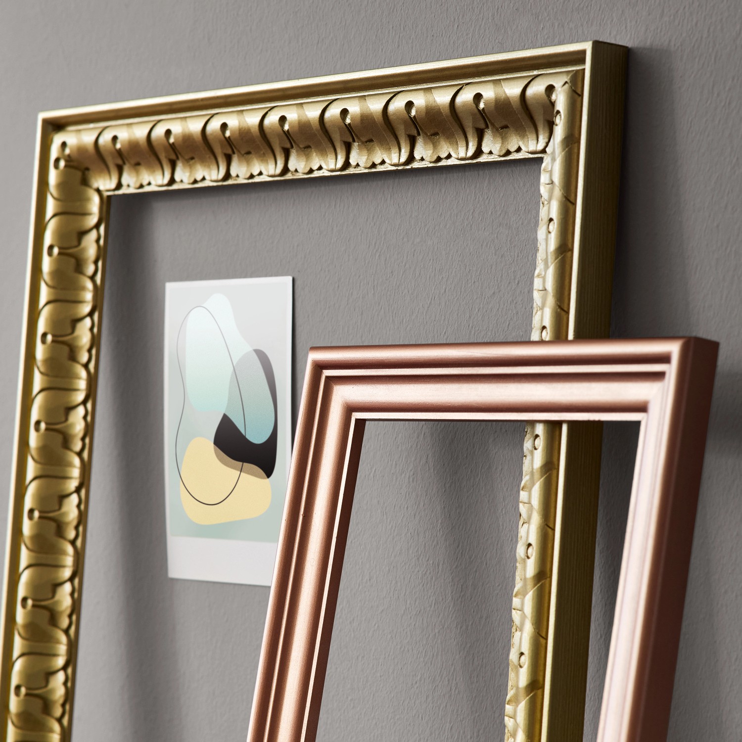 Alpina Sprühlack Opulenz in Gold und Kupfer, edelmatte Metallic-Akzente für Möbel und Deko.