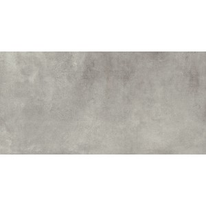Matte, graue Feinsteinzeug Bodenfliese Marte, 60x120 cm, für Wand und Boden im Innenbereich.