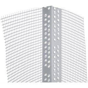 Catnic Gewebe-Eckwinkel PVC 10 x 15 cm x 2,5 m Weiß