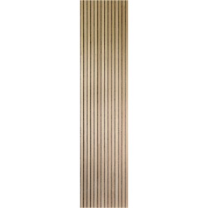Kosche Akustikpaneel Eiche, 240x56cm, Echtholz-Furnier für Wand- und Deckenverkleidung.