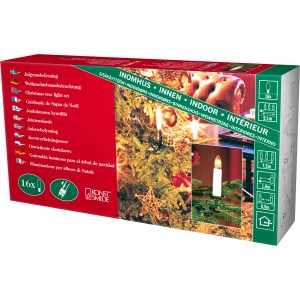 Konstsmide Baumkette 16 warmweiße Topbirnen