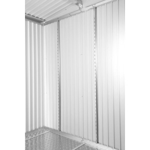Biohort Regalsteher für AvantGarde Gerätehaus, 2er-Pack. Regalhalter aus Metall zur Montage im Gartenhaus.