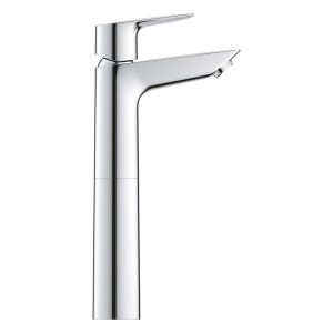 Grohe Waschtischarmatur Start Edge XL mit Push-open Ablaufgarnitur, Chrom