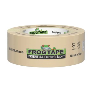 FrogTape Goldplus Washi-Malerband, 48 mm x 50 m, für präzise Farbkanten.