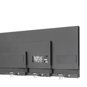 Emuca Außenschublade Protone 30 kg Führungen mit Vollständigem Auszug und Sanftem Verschluss Höhe 93 mm Tiefe 500 mm Stahl Anthrazitgrau