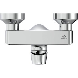 Ideal Standard Connect Air Brausearmatur AP Chrom, Aufputz Duscharmatur aus Messing, glänzend