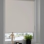 Schöner Wohnen Tageslicht-Rollo Tizia, 90x150 cm, beige, am Fenster montiert.