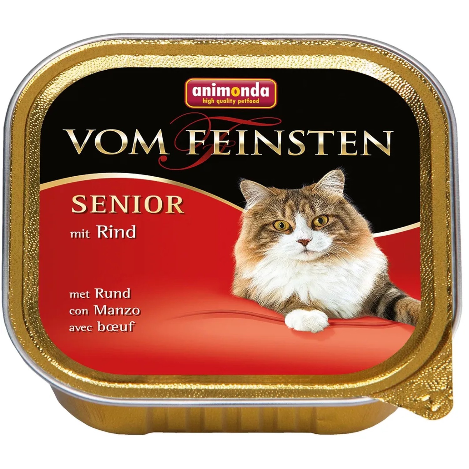 Vom Feinsten Katzen-Nassfutter Senior Rind 100 g kaufen bei OBI