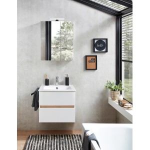 Pelipal Badmöbel-Set 329 Mila Weiß Glanz