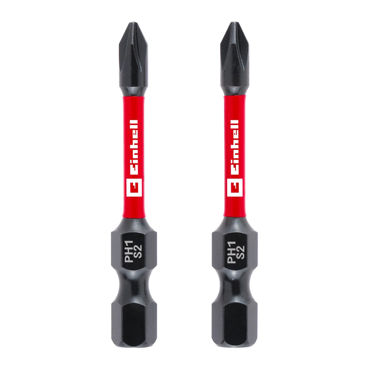 Einhell Impact-Bits 2er-Set: 50 Mm PZ1, S2-Stahl Mit Torsionszone – Perfekt Für Akkuschrauber & Bohrmaschinen
