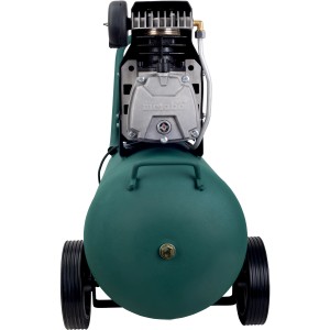 Metabo Kompressor Basic 250-50 W, fahrbarer Druckluftkompressor mit 50 l Tank und Manometer.