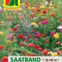 Austrosaat Saatband Landblumen-Sommer, mehrfarbige Blumenmischung für Beet und Garten.