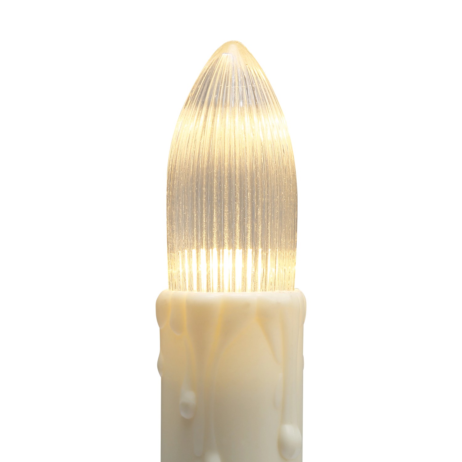 LEDKerzenLichterkette 20 LEDs Warmweiß Grünes Kabel 12,9 m kaufen bei OBI