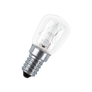 Osram Halogen E14 Leuchtmittel, Röhrenform, 25W, für Backofen, 2er-Pack.