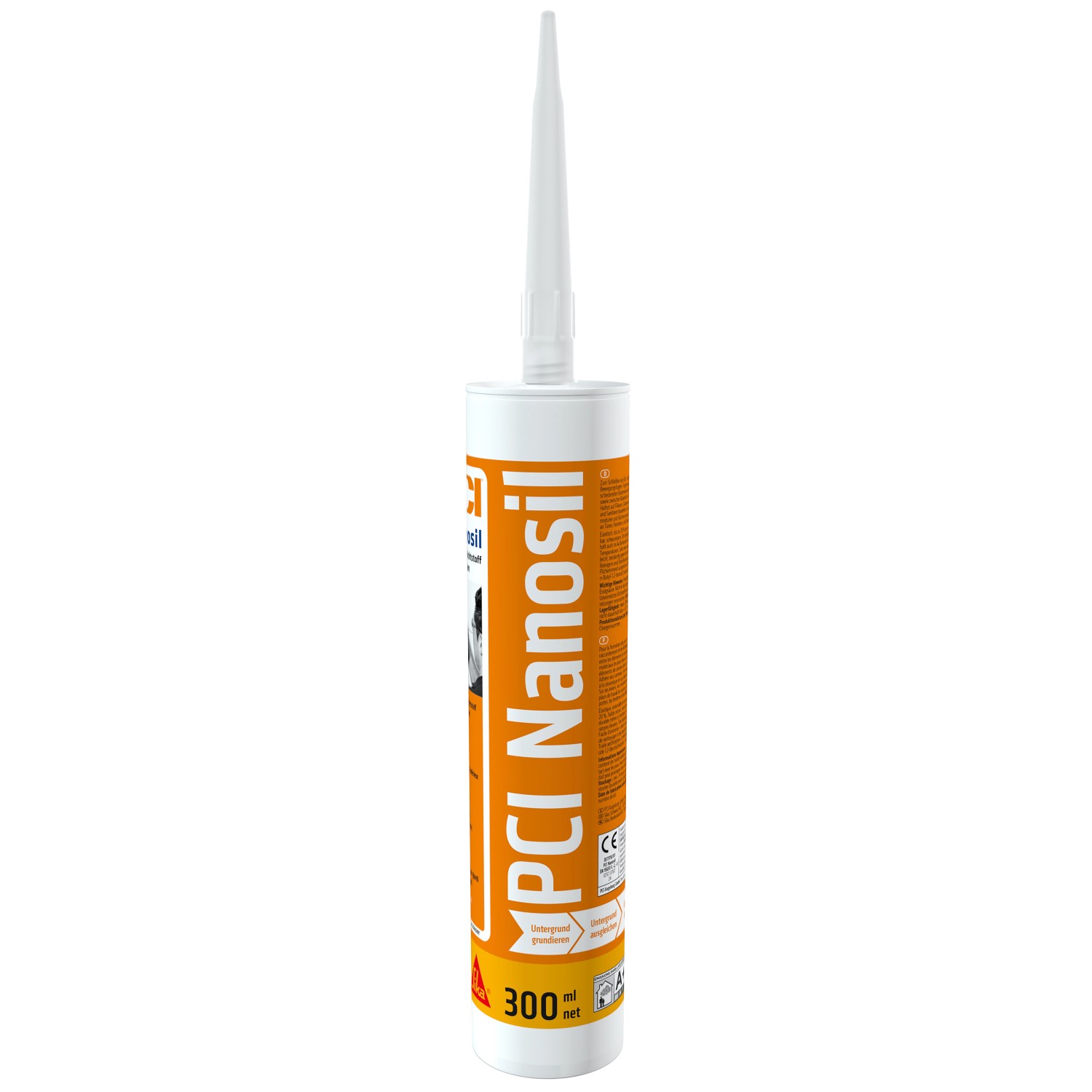 PCI Fugendichtstoff Nanosil für Innen & Außen Zementgrau 300 ml_2