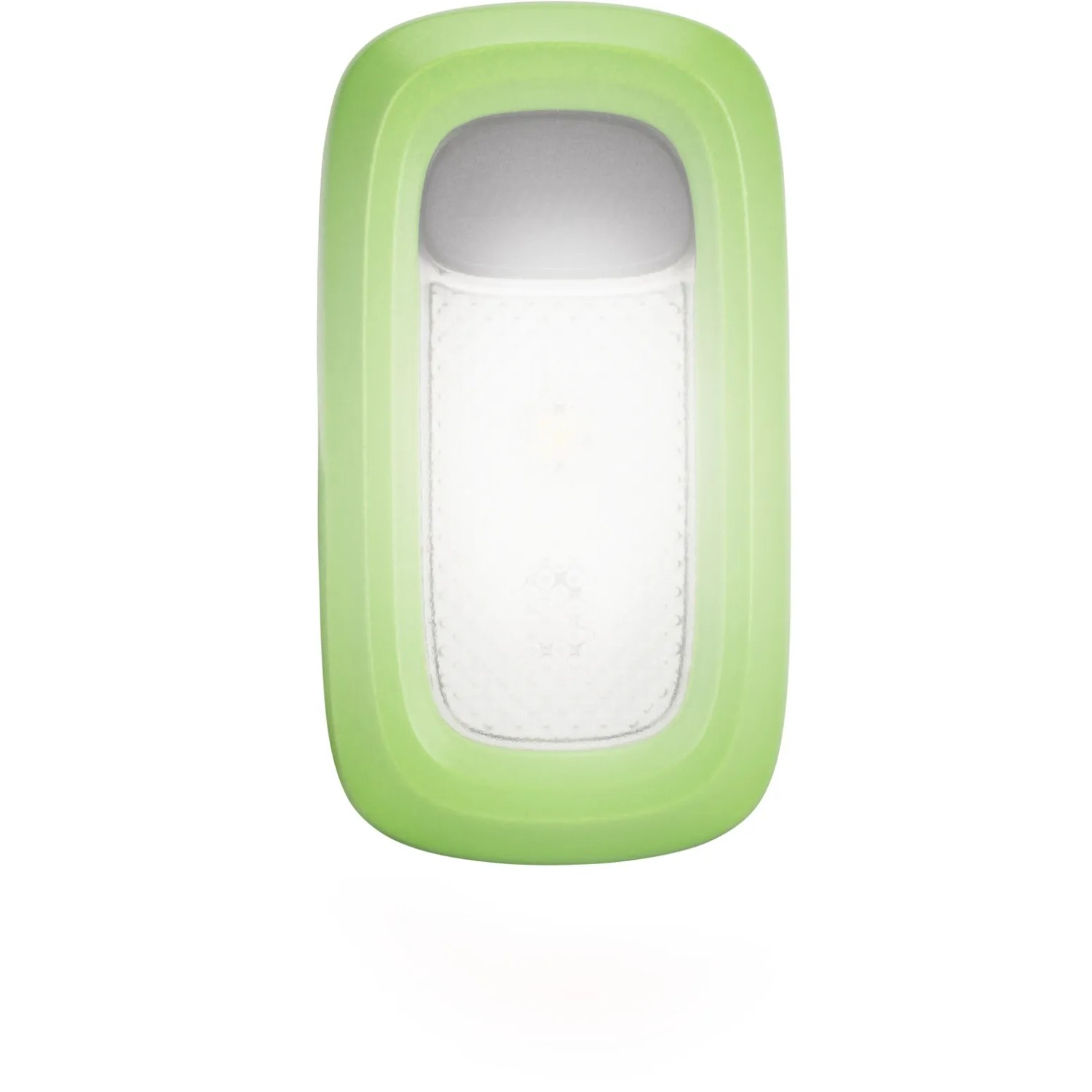 Grüne Energizer Speziallampe Wearable Light mit Clip und LED-Licht. Ideal als Taschenlampe.