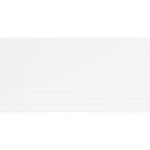 Vitra Wandfliese Smart Uni, weiß matt, 30x60 cm, mit feiner Linien-Optik.
