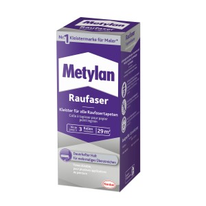 Metylan Tapetenkleister Raufaser 180 g Paket Transparent