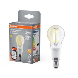 Osram LED-Leuchtmittel E14 Tropfenform P40 Dimmbar 4 W 470 lm 11 x 4,5 cm